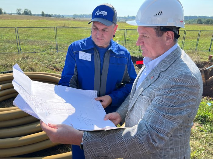 Генеральный директор «Газпром газораспределение Пермь» проинспектировал ход строительства межпоселкового газопровода в Нытвенском районе края