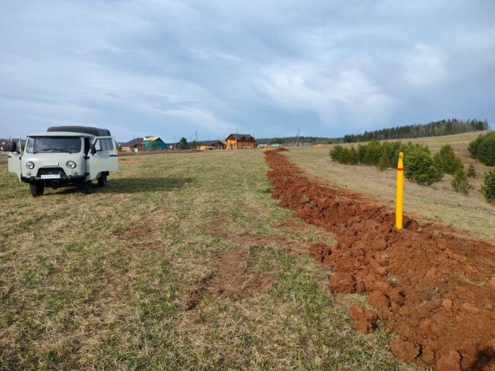 В Александровске Пермского края построен распределительный газопровод