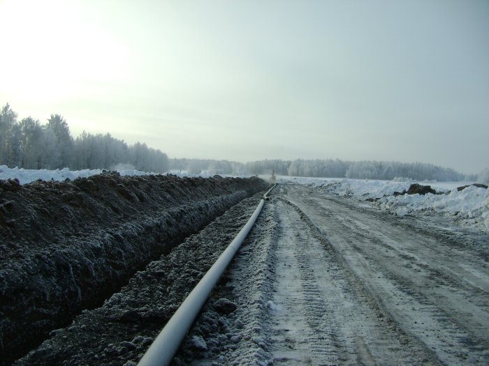 В Чайковском городском округе началось строительство межпоселкового газопровода