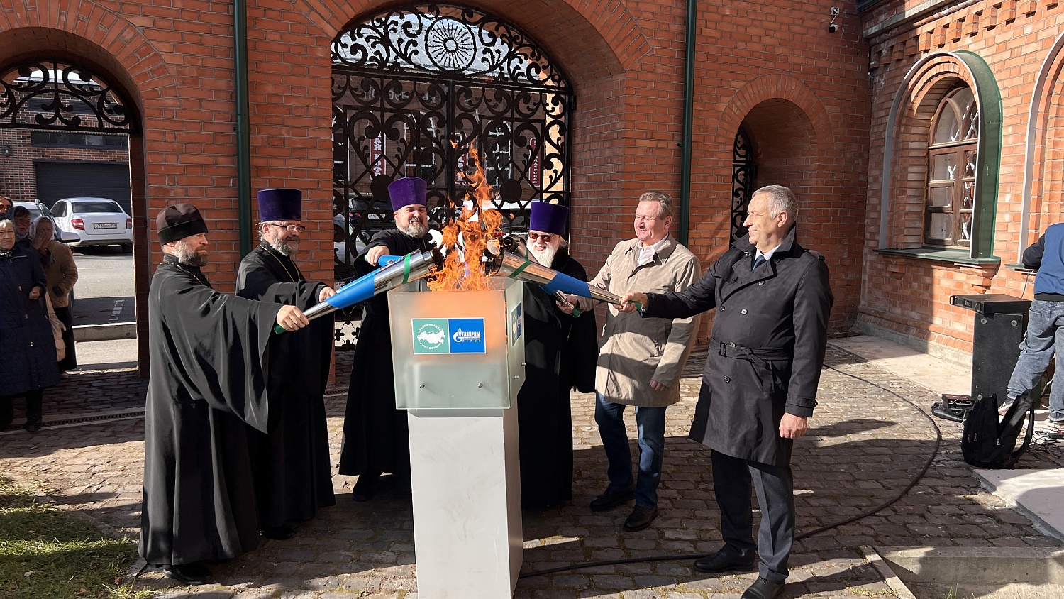 В городе Кунгур Пермского края газифицирован храм XVIII века